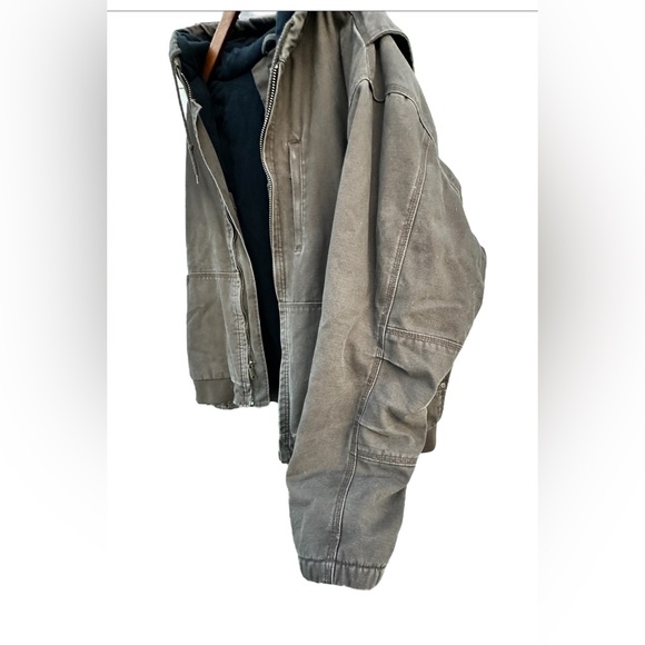 Wolverine work jacket heavy duty tobacco color SIZE  XXL PREOWNED *workwear - Picture 7 of 9